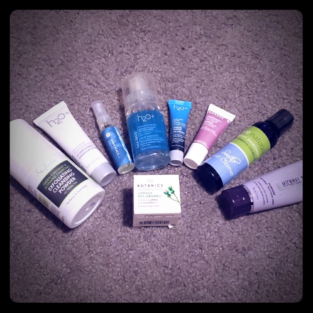 Organic Natural skincare exfoliating lot
